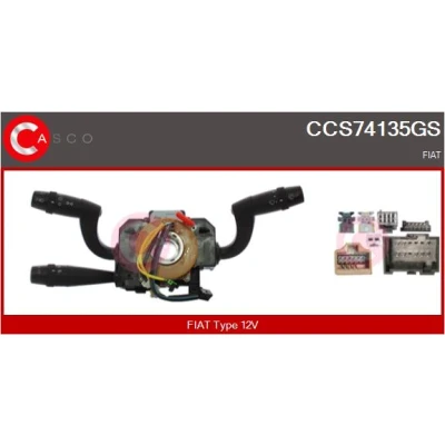 Bild av CASCO CCS74135GS Rattstångsbrytare FIAT: Ducato III Skåpbil