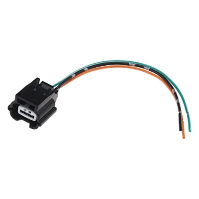 Bild av Create idea 3 polig PDC parkeringssensor kontaktkontakt kabel 56431345 kompatibel med Audi Renault stifts bilparkeringssensor kontaktsele 15 cm