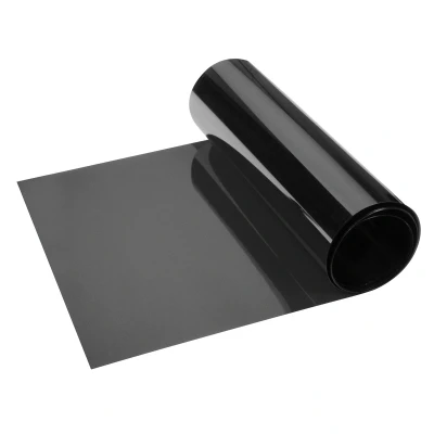 Bild av FOLIATEC Topstripe reflex bländarremsa, 15 x 152 cm djupsvart