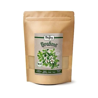 Bild av Biojoy Litet tjockblad bladpulver (Bacopa monnieri (L.) Wettst.) (500 g)