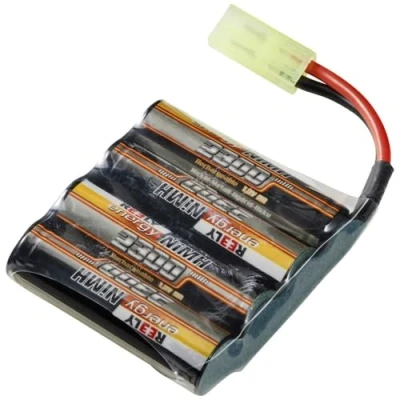 Bild av Reely Modelbyggeri batteripakke (NiMH) 4.8 V 2300 mAh Celletal: 4 R6 (AA) Side by Mini Tamiya
