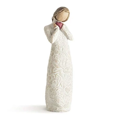 Bild av Willow Tree 26231 Figur Jag älskar dig, polyresin, natur, 3,8 x 21,6 cm