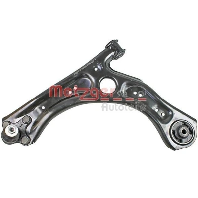Bild av METZGER 58118201 Bras de suspension avec rotule suspension, support en caoutchouc Essieu avant gauche barre oscillant transversal
