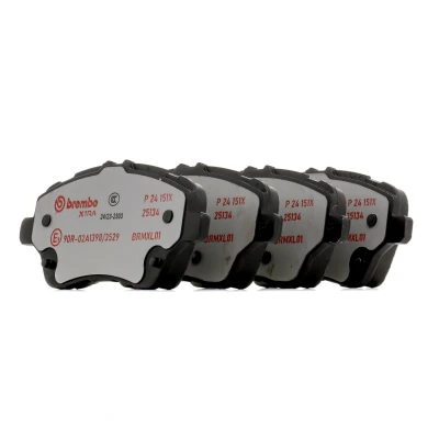 Bild av BREMBO P 24 151X Jeu de plaquettes frein contact signal d&#039;usure exclu avec vis d&#039;étrier accessoires FORD: FIESTA 6, B Max