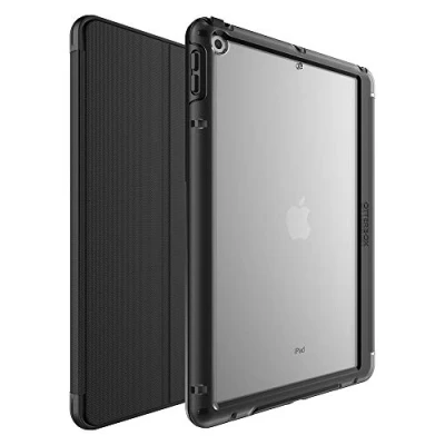 Bild av OtterBox Symmetry Folio Case för iPad 10.2 Tum (7:e gen 2019 / 8:e 2020 9:e 2021), stöttåligt, fallskyddat, tunt skyddande foliofodral, testad till militärstandard,Svart