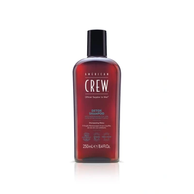 Bild av American Crew Detox Shampoo WITH Manicouagan CLAY AND Exfoliating Coconut Shell Schampo, Storlek: 250 ml,