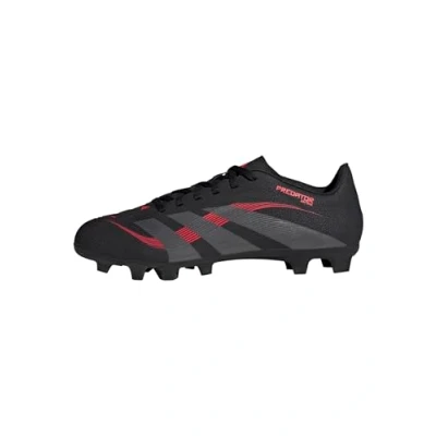 Bild av adidas Unisex Vuxen PREDATOR Club Firm Ground/Multi Ground Football boots, Core Black / Grey Four Lucid Red, 36 EU