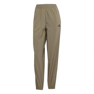 Bild av adidas Performance Train Essentials 3STRIPES Träningsbyxor, Storlek: XXL, Olive strata/black