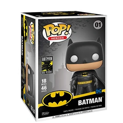Bild av FUNKOPOP! HJÄLTAR: DC 19&quot; Batman Figur