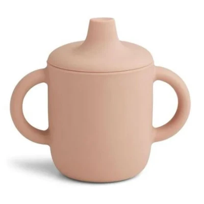 Bild av Liewood drickpipsmugg spillfri Neil silikon, rose