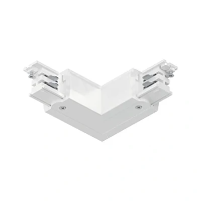 Bild av Paulmann 91372 Skensystem ProRail3 Kontakt L stycke Utvändigt 101x101mm max. 3 680W Vit Takskena Metall, plast