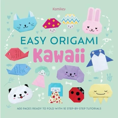 Bild av Easy Origami Kawaii: 400 Pages Ready to Fold with 10 Step by Tutorials: 2
