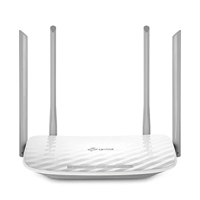 Bild av TP Link AC1200 Wireless Dual Band Wi Fi Router, Speed Up to 867 Mbps/5 GHz + 300 Mbps/2.4 GHz, 4+1 Fast Ports, Single Core CPU, Parental Control, Easy setup (Archer C50)