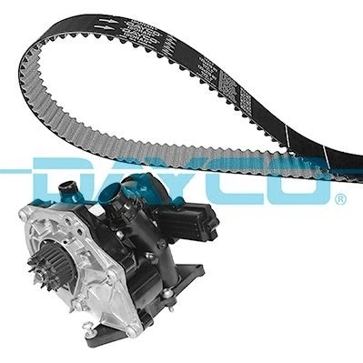 Bild av DAYCO KTBWP12110 pompe à eau + Kit De Distribution Thermostat monté dans la AUDI: A4 B9 Avant, Berline, A5 Sportback