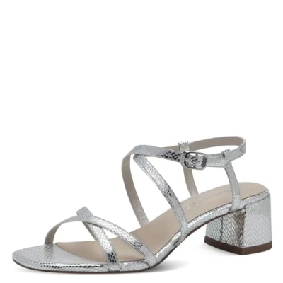 Bild av Tamaris Sandaler, Storlek: 36, Silver struct. Textil