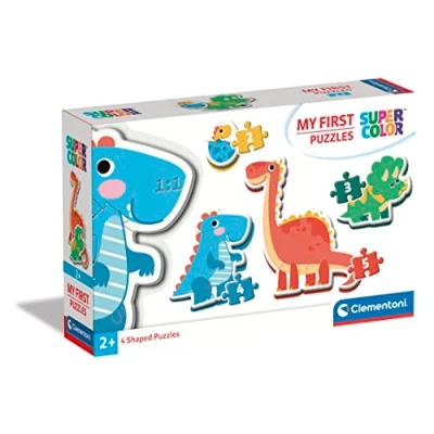 Bild av Clementoni 20834 My First Pussel Dinosaurs 2,3,4,5 Bitar, 2 3 år, för barn