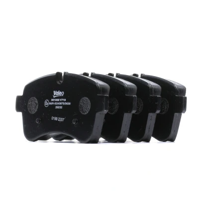 Bild av VALEO 301032 Jeu de plaquettes frein FIRST Essieu arrière contact signal d&#039;usure exclu sans tôle anti bruit IVECO: Daily 6