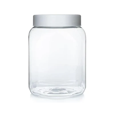 Bild av Octopus 5 x 300 ml PET plastkoppar med skruvlock för mat, färg, olja, pulver, skruvlock, lock, smoothie koppar