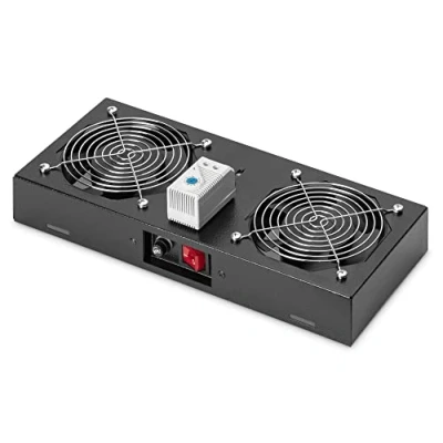 Bild av DIGITUS Professional Line DN 19 FAN 2 WM T SW