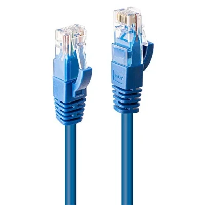 Bild av LINDY 0,3 m CAT6 U/UTP snagless gigabit nätverkskabel, blå