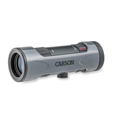 Bild av Carson MonoZoom 7 21x21 mm zoommonokulär Kompakt, lätt och portabel monokulär för utomhusaktiviteter med nackrem, rengöringsduk fodral (ZM 721)