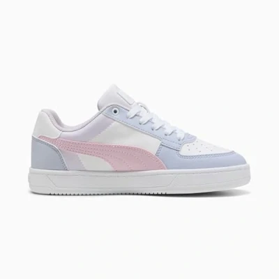 Bild av Puma CAVEN 2.0 Block JR sneakers, Cool Weather Rose Mauve White lila frost, 4.5 UK, vit UK