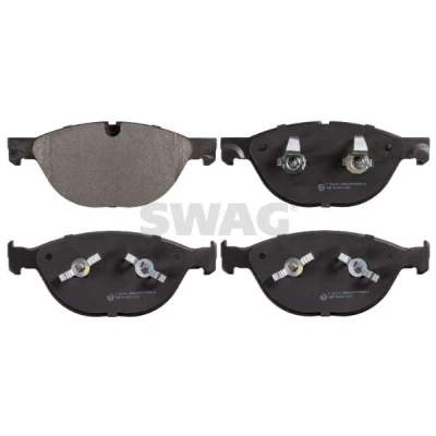 Bild av SWAG 20 91 6519 Jeu de plaquettes frein Essieu avant préparé pour indicateur d&#039;usure avec clip piston JAGUAR: XF Berline, XK Coupe, XJ Berline