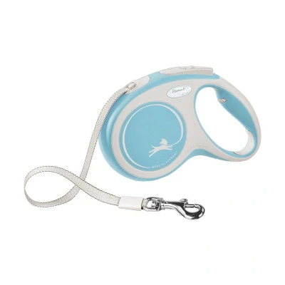 Bild av Flexi Koppel New Comfort M 5M band Ljusblå Max 25 kg