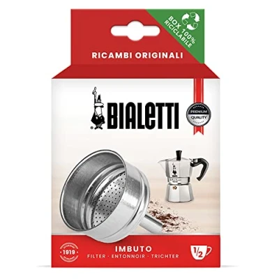 Bild av Bialetti Ricambi, Includes 1 funnel filter, kompatibel med La Mokina