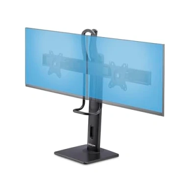 Bild av StarTech.com Crossbar Dual Monitor Desk stand Double 27inch Screens/VESA for 2 monitors black