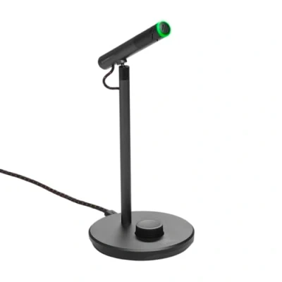 Bild av JBL Quantum Stream Talk USB kondensatormikrofon med superkardioid upptagningsmönster för smidig röstströmning, nspelning och gaming, svart