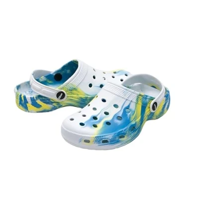 Bild av 2SHOE Träskor och mules barn flickor, unisex skor, halkfria barnsandaler, klassiska tofflor storlek 2136, Vit, 25/26 EU