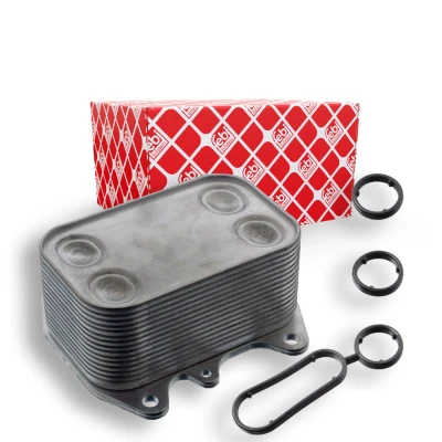 Bild av FEBI BILSTEIN 103463 Radiateur d&#039;Huile avec joints, y compris Jeu de joints d’étanchéité VOLKSWAGEN: Transporter 5 Bus, oscaro, mister