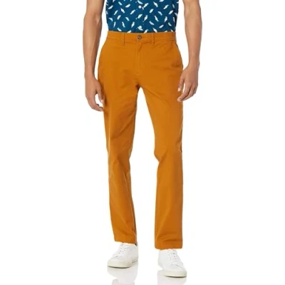 Bild av Amazon Essentials mäns slim fit casual stretch chinos byxa, muskott, 34 W x 28 L
