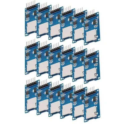 Bild av 15 stycken SPI Reader Micro minne SD TF kort minneskort sköldsmodul kompatibel med Arduino