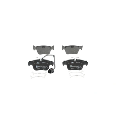 Bild av ATE 13.0460 7372.2 Jeu de plaquettes frein contact signal d&#039;usure inclus avec accessoires AUDI: A3 Sportback, Berline