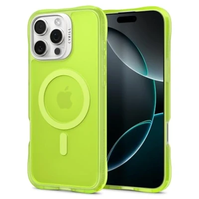Bild av CYRILL by Spigen UltraSheer Mag Skal Kompatibel med iPhone 16 Pro Max (2024) Lime