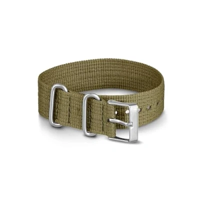 Bild av Timex Unisex 20 mm Slip Thru rem, Oliv, Rem