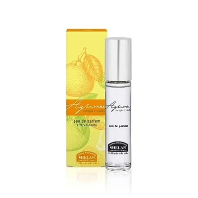 Bild av Helan, Agrumèe Färska noter citrus doft för kvinnor, Eau de Parfum kvinnor med rosa och jasminblommor, kvinnlig bärnstensfärgad ljusa, gnistrande dofter tillverkad i Italien, 10 ml