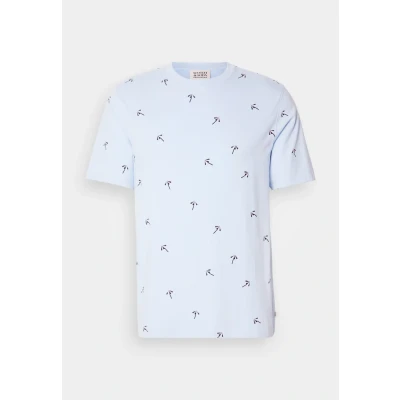 Bild av Scotch &amp; Soda Regular FIT Tshirt med print, Storlek: XL, Blue