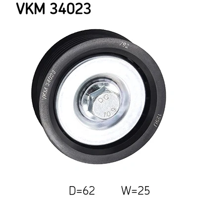 Bild av SKF VKM 34023 Galet Enrouleur avec monture SAAB: 9 5 Berline, Break, 3 3/5 portes