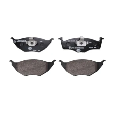 Bild av HELLA 8DB 355 008 481 Jeu de plaquettes frein non préparé pour indicateur d&#039;usure VOLKSWAGEN: Lupo / 3L