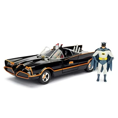 Bild av Jada Batman 1966 klassisk Batmobile 1:24 skala formgjuten kopia