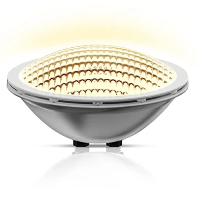 Bild av LyLmLe 30W LED lampe PAR56 för simbassänger undervattensbelysning nedsänkbar vattentät IP68 12V DC/AC, 3000K Varm vit