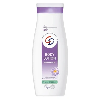 Bild av CD Body Lotion vattenlilja 400 ml för normal och torr hud, 48 h fukt kropp, ansikte