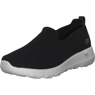 Bild av Skechers Performance GO WALK SLIP ON Promenadskor, Storlek: 39, Black/white Polyester