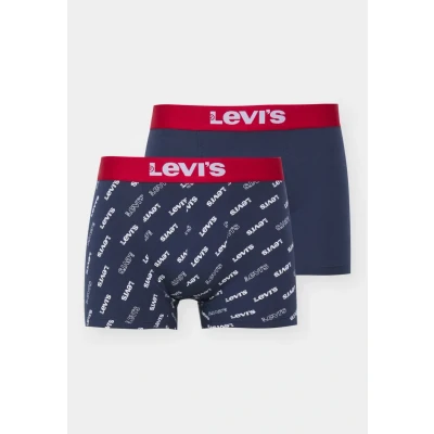 Bild av Levi&#039;s MEN LOGO Brief 2 PACK Underkläder, Storlek: Medium, Blue/white/red