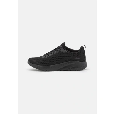 Bild av Skechers Wide Fit BOBS Squad Chaos Sneakers black, Storlek: 40, Black Polyester
