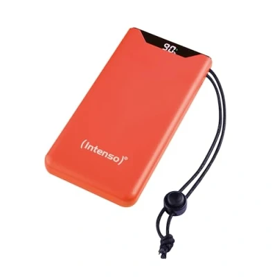 Bild av Intenso F10000 Strömförsörjningsbank 10000 mAh 20 Watt 3 A QC 3.0, Power Delivery 3.0 + PPS 2 utdatakontakter (24 pin USB C, typ A) på kabel: C orange