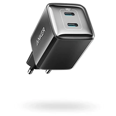 Bild av anker 521 laddare, Nano Pro, kompakt 40 W PIQ 3.0 Dual Port USB C strömförsörjning, kompatibel med iPhone 15/14/13/12 serien, iPad Mini, MacBook Air och mer